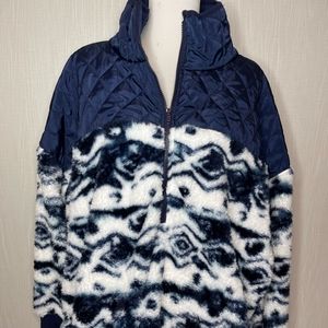 Lularoe Nancy Half-Zip Pullover Sweater SMALL